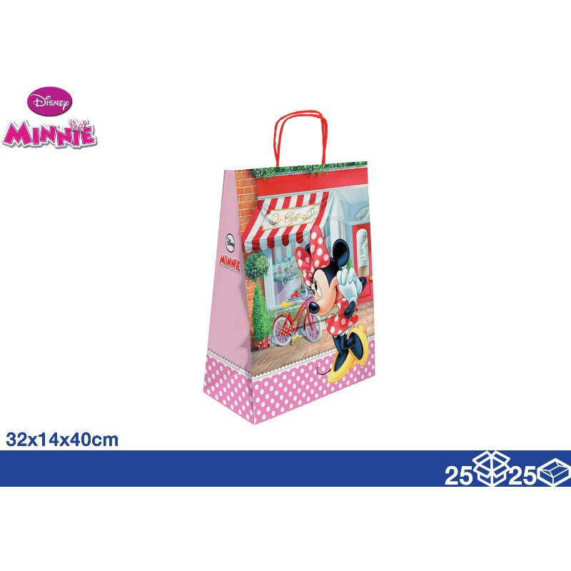 Buste personalizzate shopper Minnie 16x8x21 cm